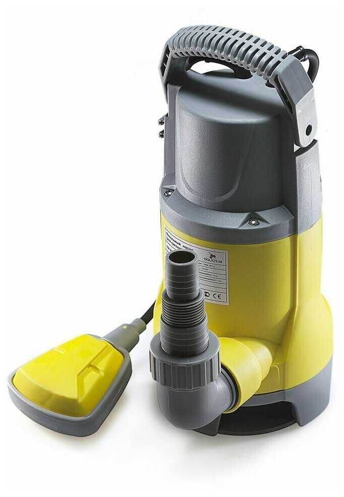 Насос дренажный TIM WPD400-02GT (400Вт, Hmax 7м, Qmax 7000 л/ч) фотография 1