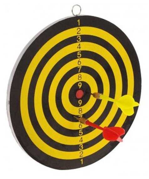 Мишень Наша игрушка Дартс двусторонний фотография 2