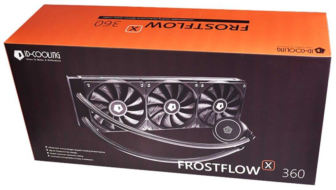 Комплект для водяного охлаждения ID-COOLING FROSTFLOW X 360 фотография 4