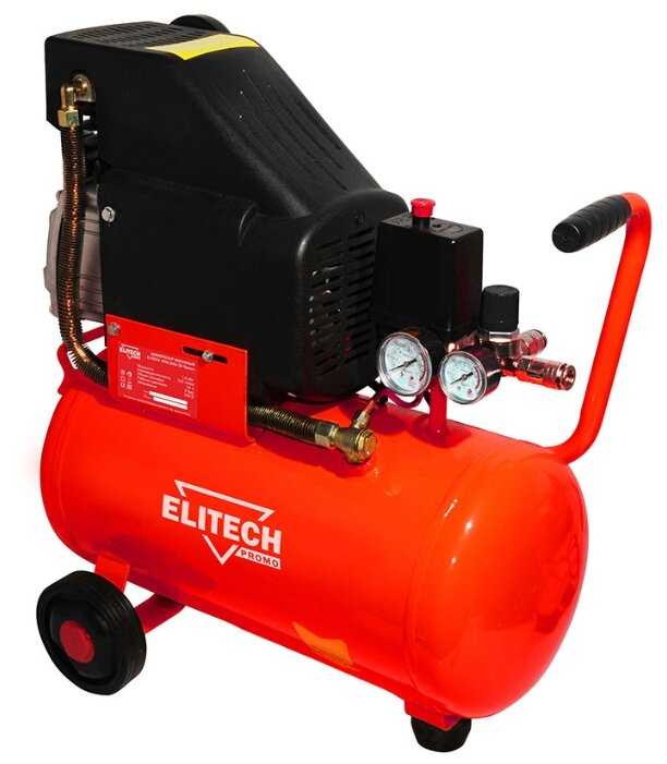 Компрессор масляный ELITECH КПМ 300/24 Промо, 24 л, 1.8 кВт