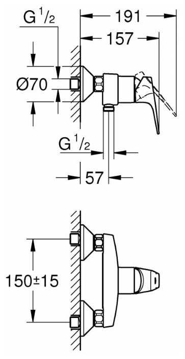 Смеситель Grohe 23755 фотография 1