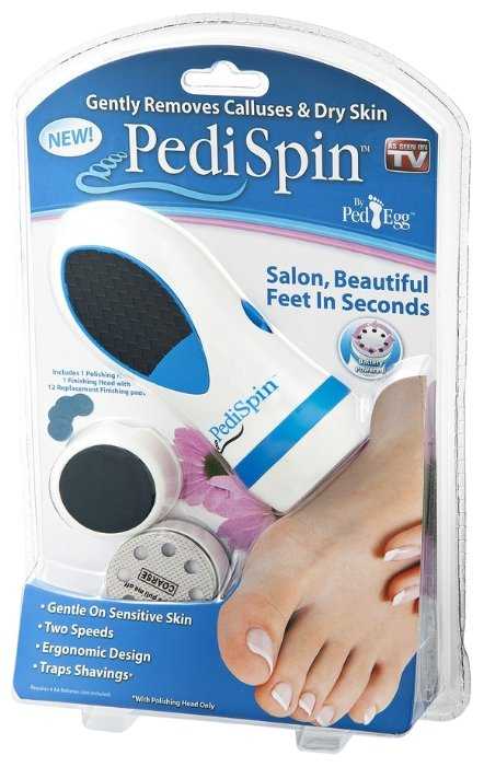 Электрическая роликовая пилка для педикюра Pedi Spin PediSpin фотография 1