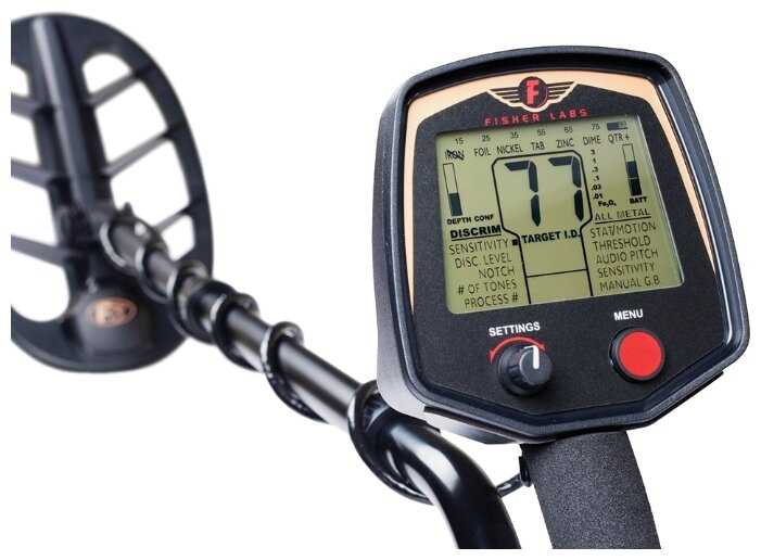 Металлоискатель Fisher F75 SE Black фотография 1