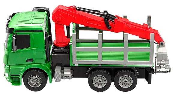 Лесовоз Double Eagle Mercedes-Benz Arocs (E352-003), 1:20, 38 см фотография 4