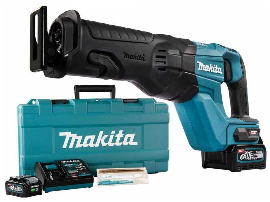 Аккумуляторная сабельная пила Makita XGT JR001GM201 фотография 5