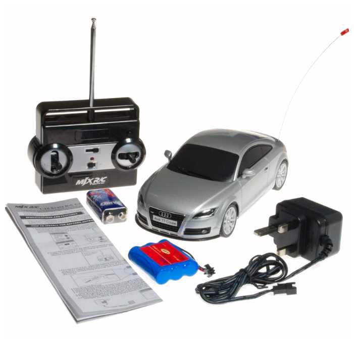 Легковой автомобиль MJX Audi TT (MJX-8126), 1:20, 20 см фотография 3