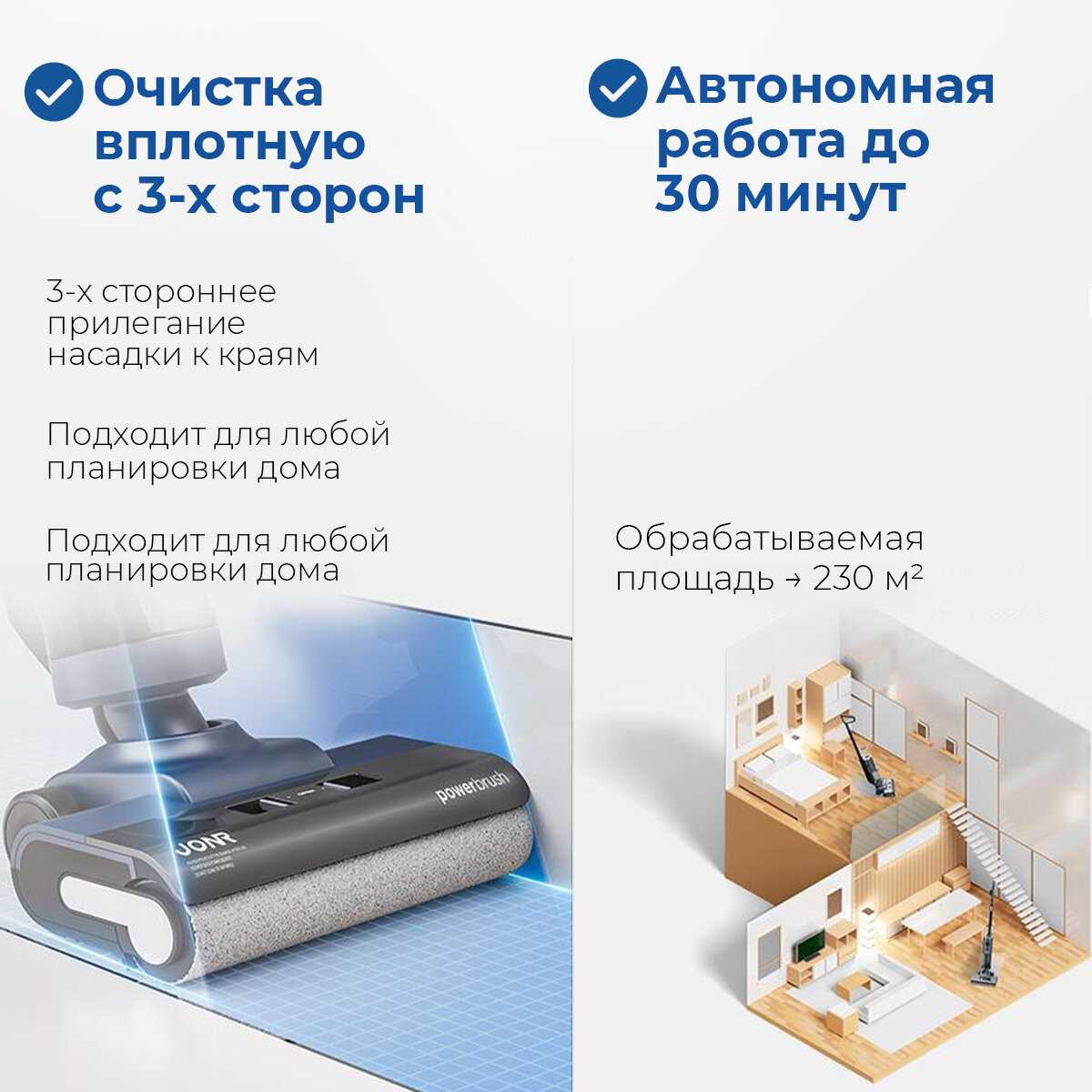 Вертикальный пылесос JONR ED12 Pro фотография 18