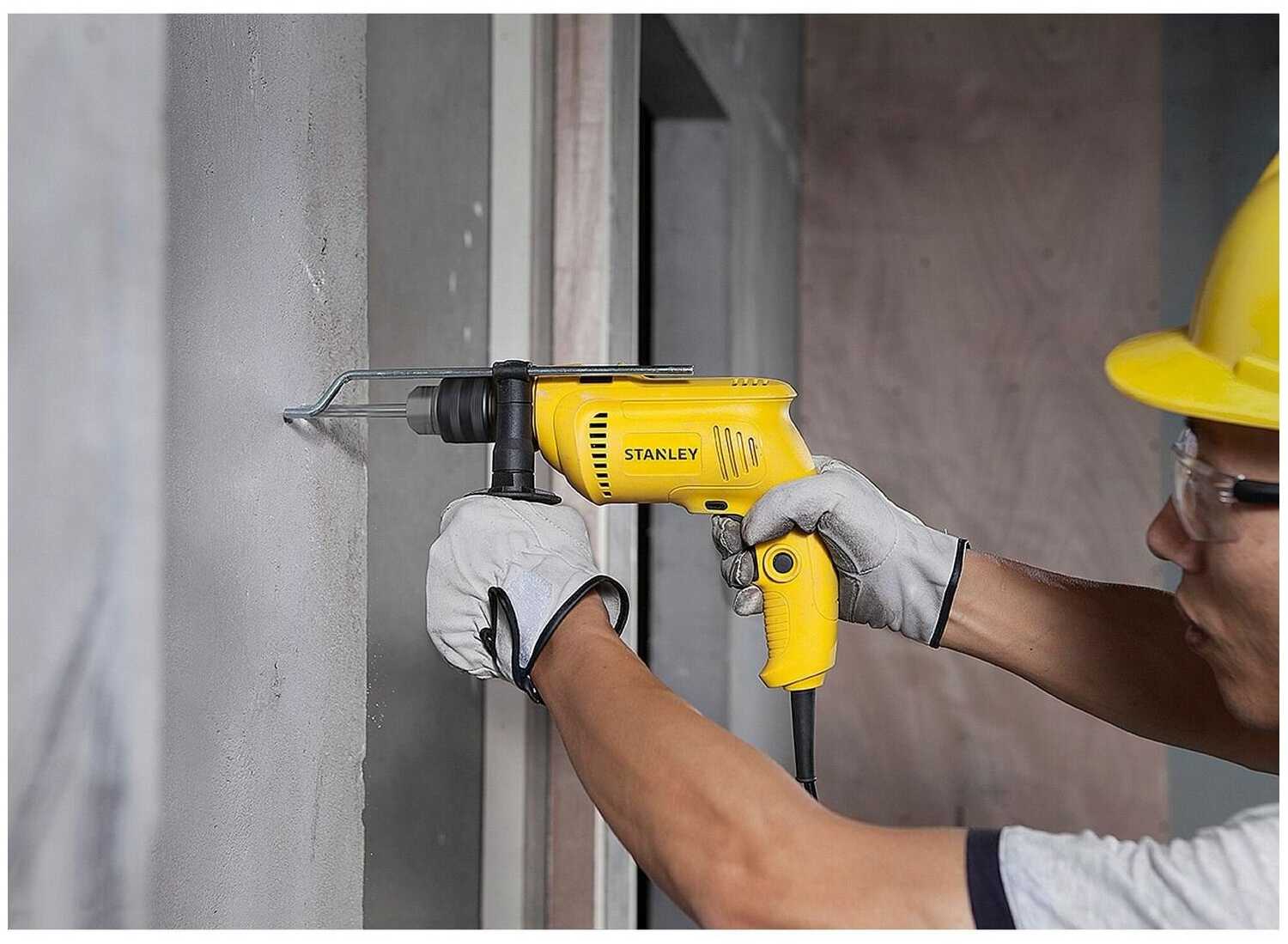 Дрель ударная STANLEY SDH600, 600 Вт фотография 16
