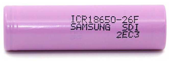Аккумулятор Samsung ICR18650-26F