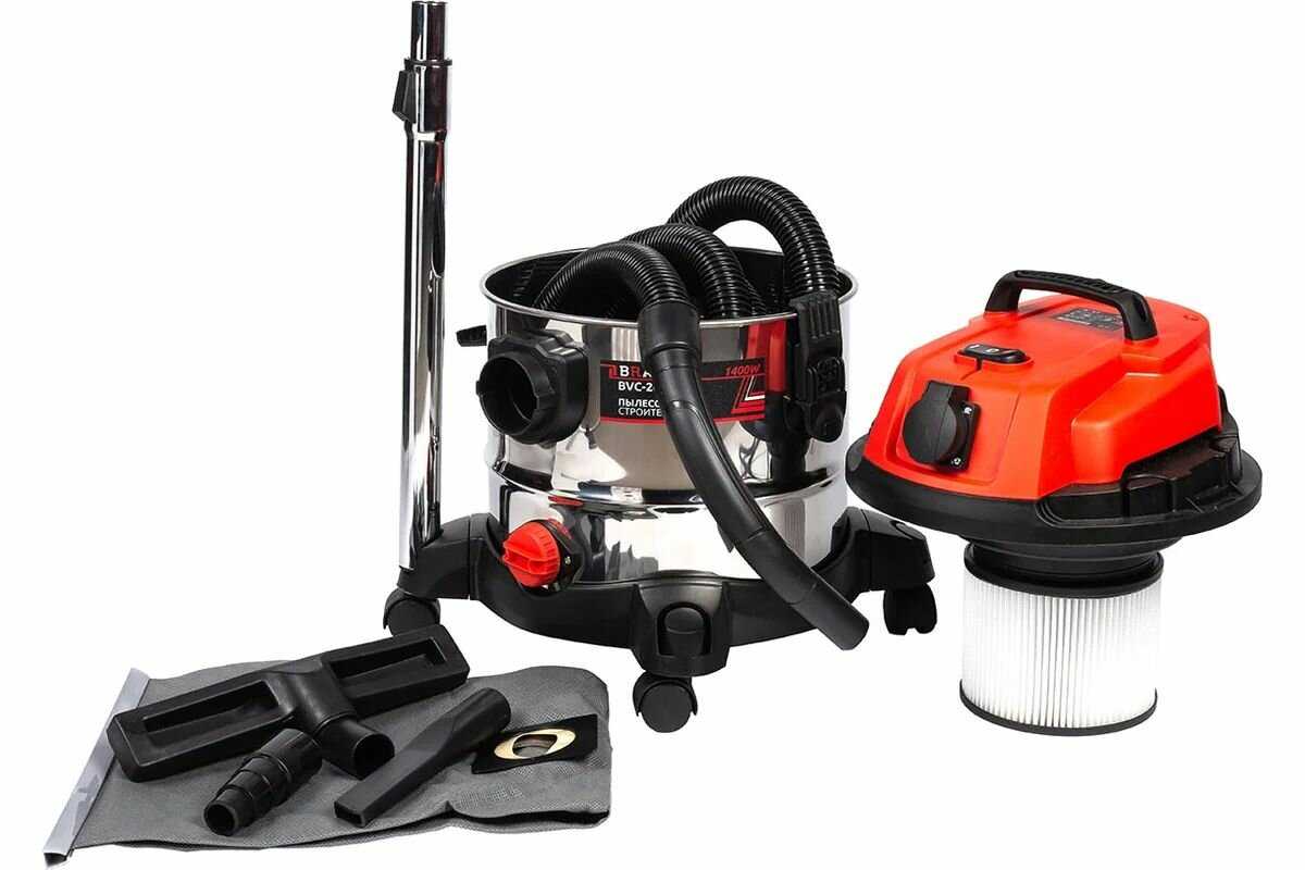 Строительный пылесос Brait BVC-30 (1400 Вт, 30 л, шланг 3 м) фотография 32
