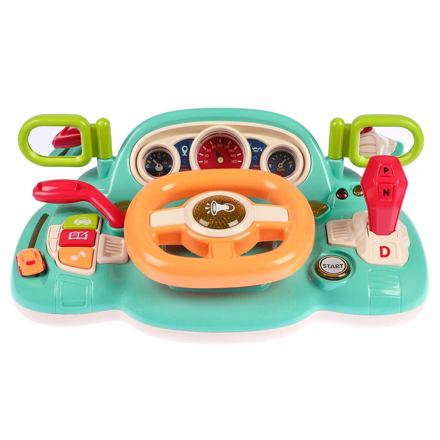 Музыкальный развивающий руль Smart Baby Крутой гонщик фотография 32