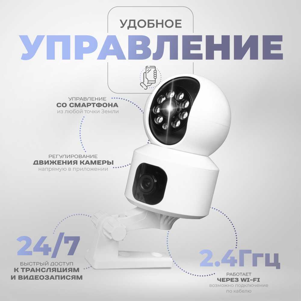 Поворотная камера видеонаблюдения PS-link G100C WIFI фотография 8