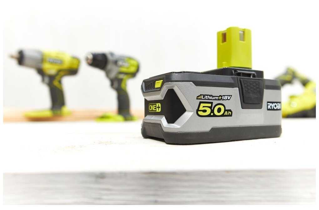 RYOBI ONE+ RB18L50 (RB18L50) фотография 5