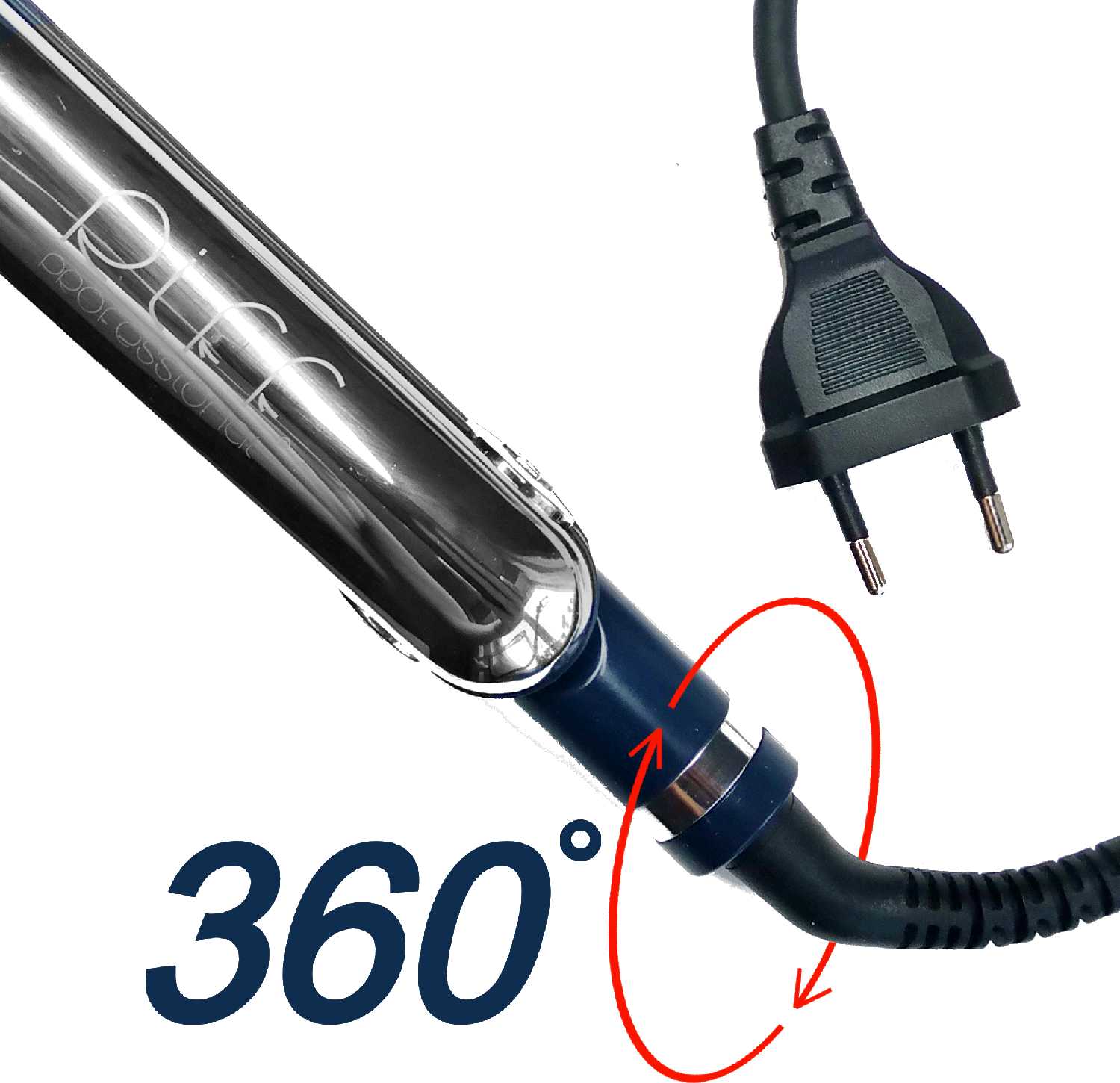 Профессиональный утюжок для волос RIFF Professional (25 х 110мм) фотография 9