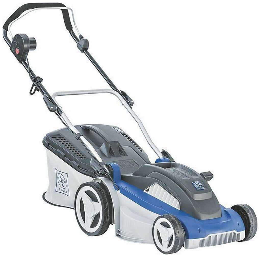 Электрическая газонокосилка LUX-TOOLS E 1600-38 фотография 2
