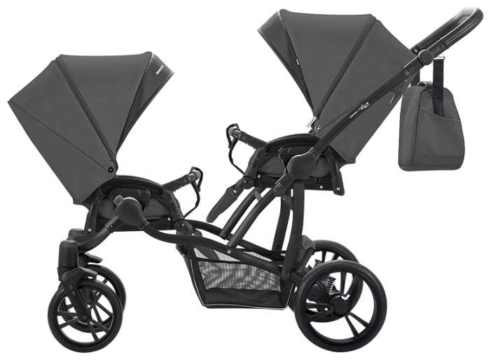 Универсальная коляска для двойни Bebetto 42 Comfort 2017, 2 в 1 фотография 28