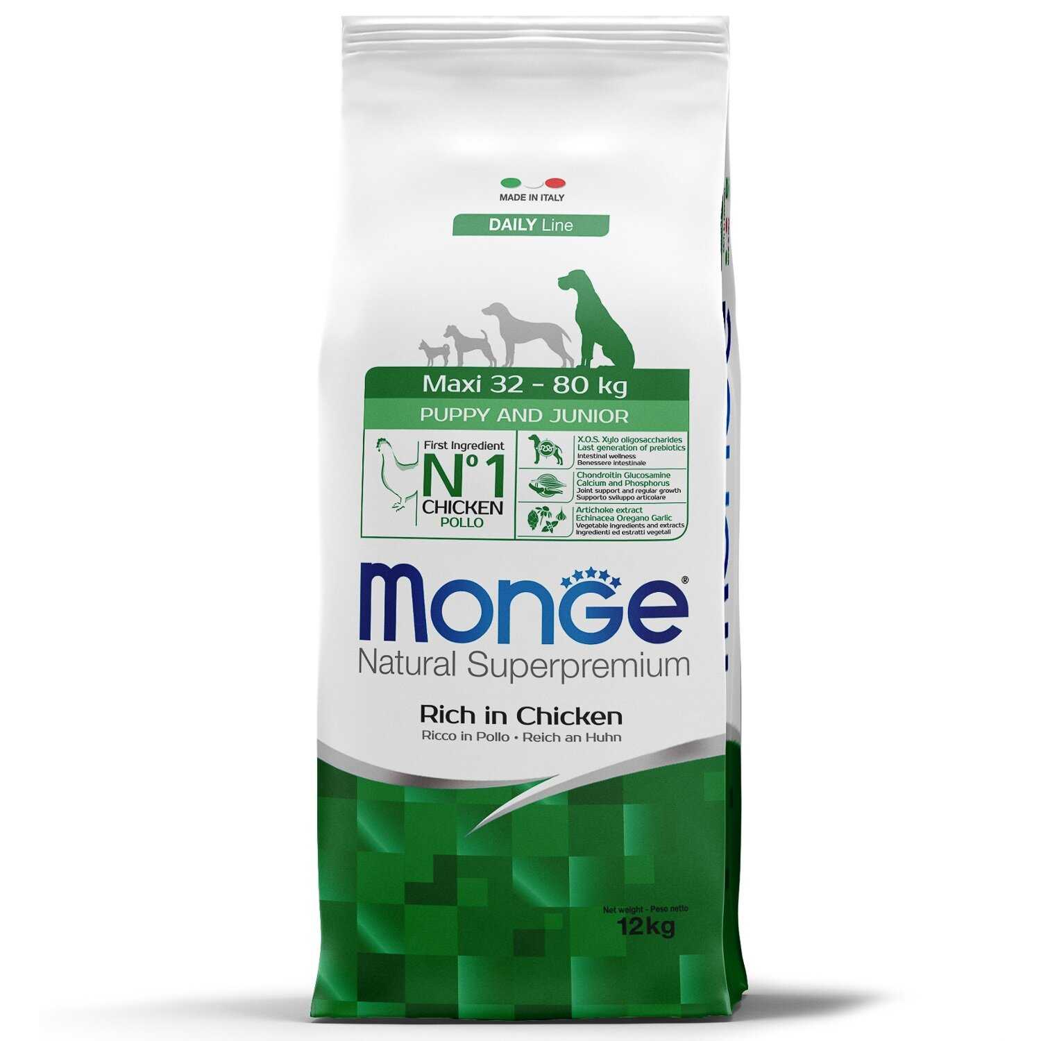 Корм для щенков Monge Daily Line (курица) фотография 12