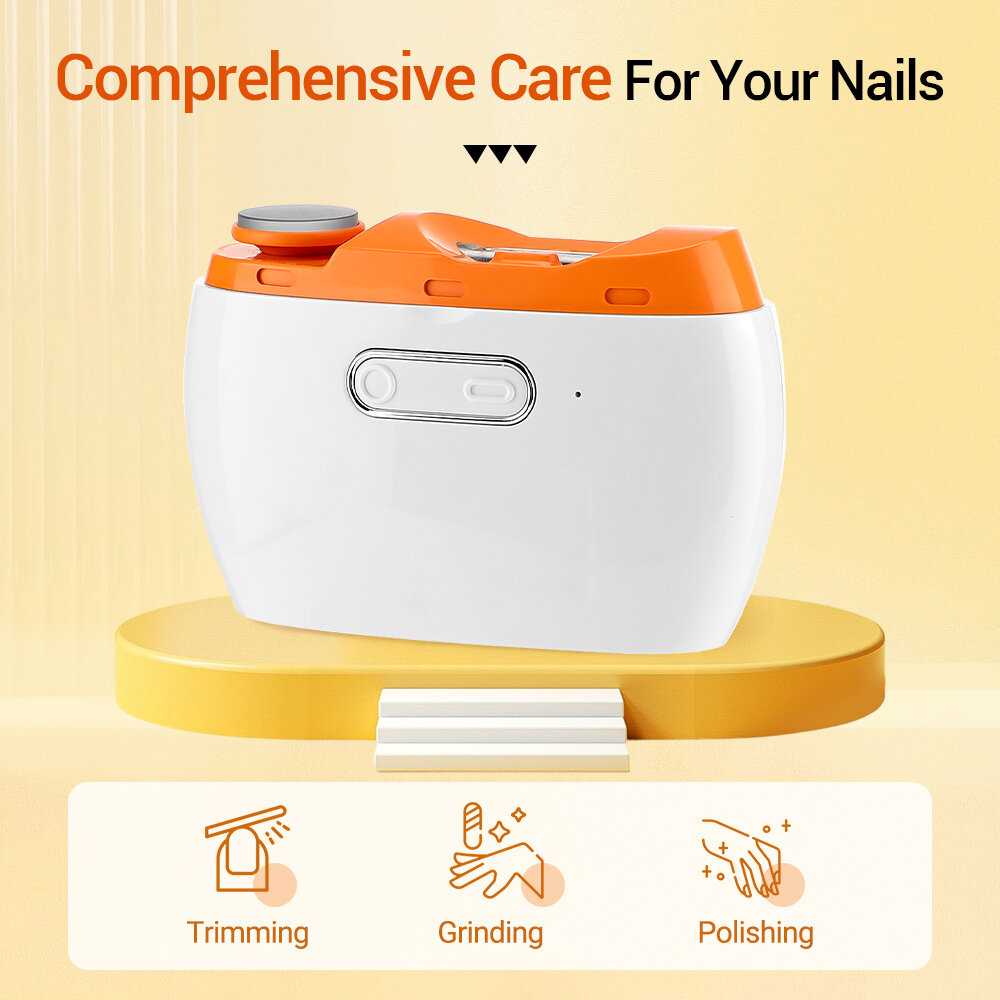 Триммер Xiaomi Electric polishing Nail Clipper 2 in 1 (D606) фотография 4