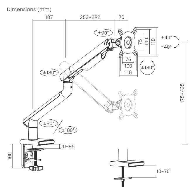 Кронштейн Ultramounts UM713W фотография 1