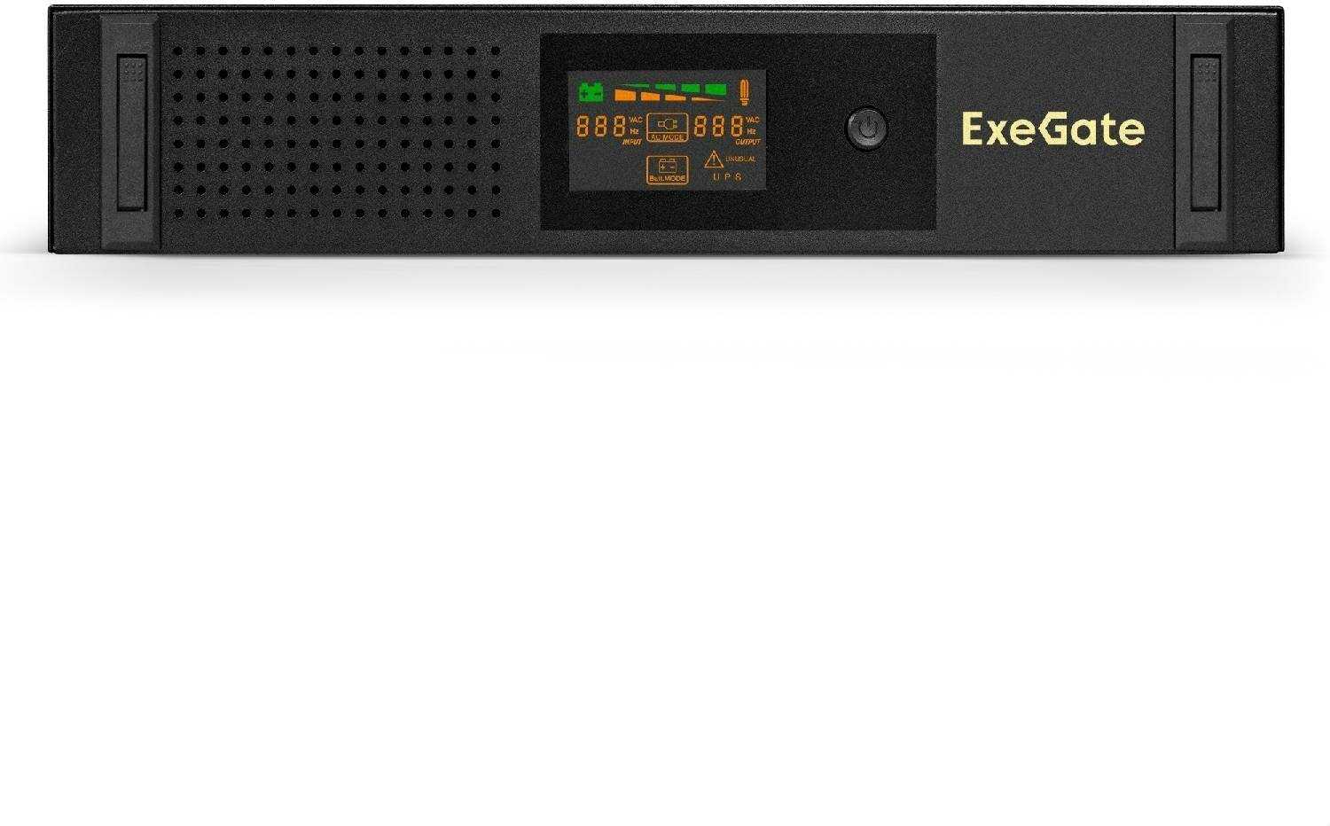 Источник бесперебойного питания EXEGATE ServerRM UNL-1000 (EX293850RUS) фотография 1
