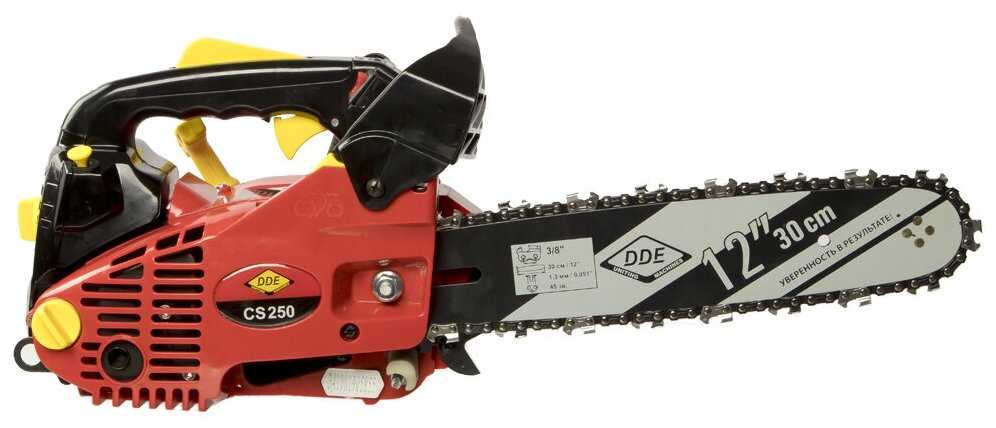 Бензопила цепная DDE CS250-12 фотография 1