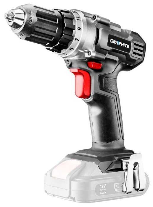 Аккумуляторная дрель-шуруповерт Graphite 58G000, без аккумулятора