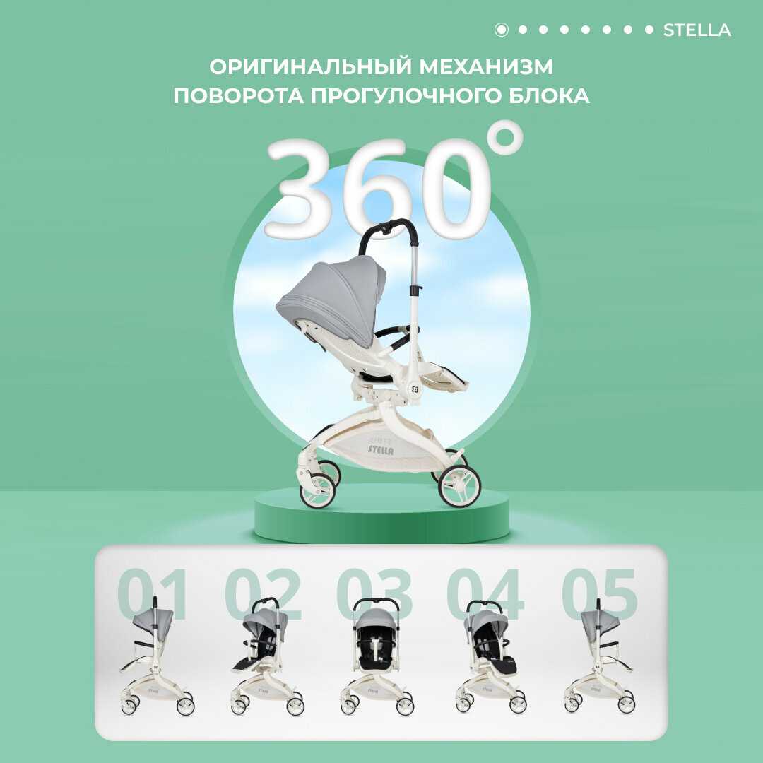 Детская прогулочная коляска Farfello Stella фотография 1