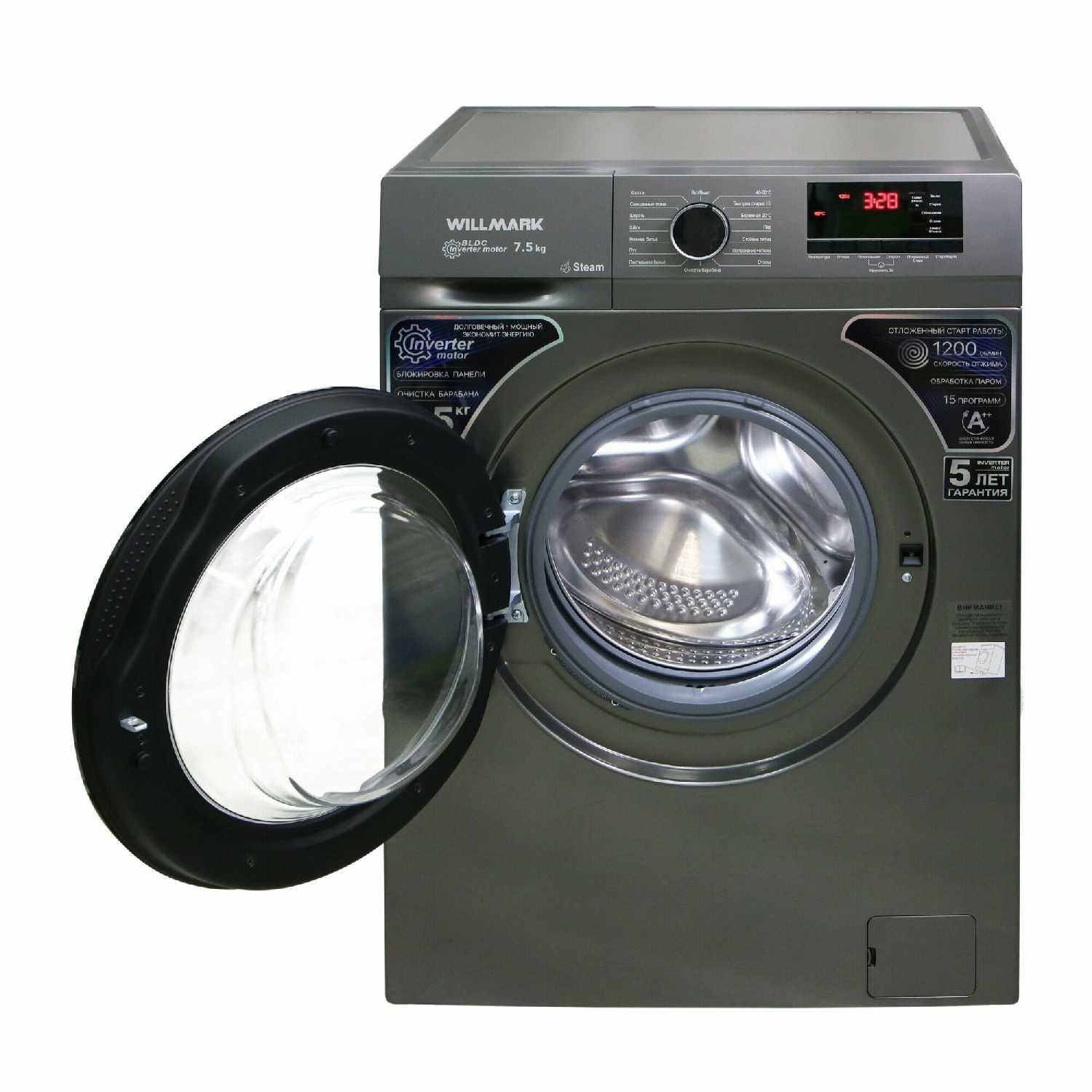 Стиральная машина WILLMARK wmf-7512isw фотография 6