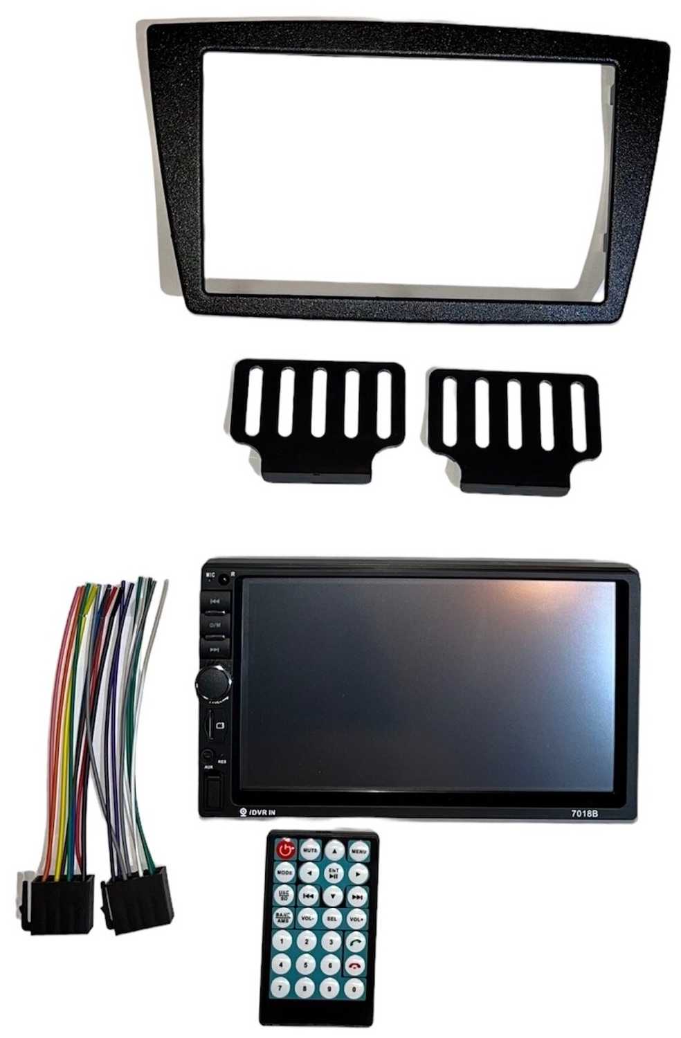 Bluetooth магнитола 2din для Lada Kalina 2 и Lada Granta (7018b) фотография 4