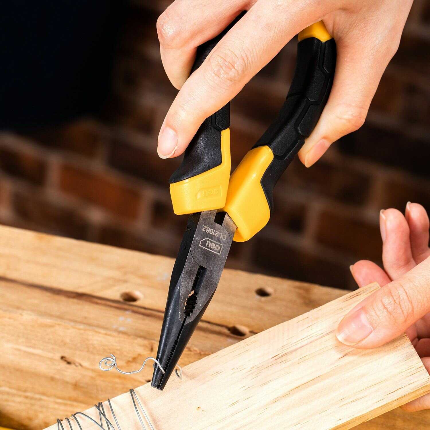 Набор плоскогубцев Deli DL2008Z-3 фотография 5