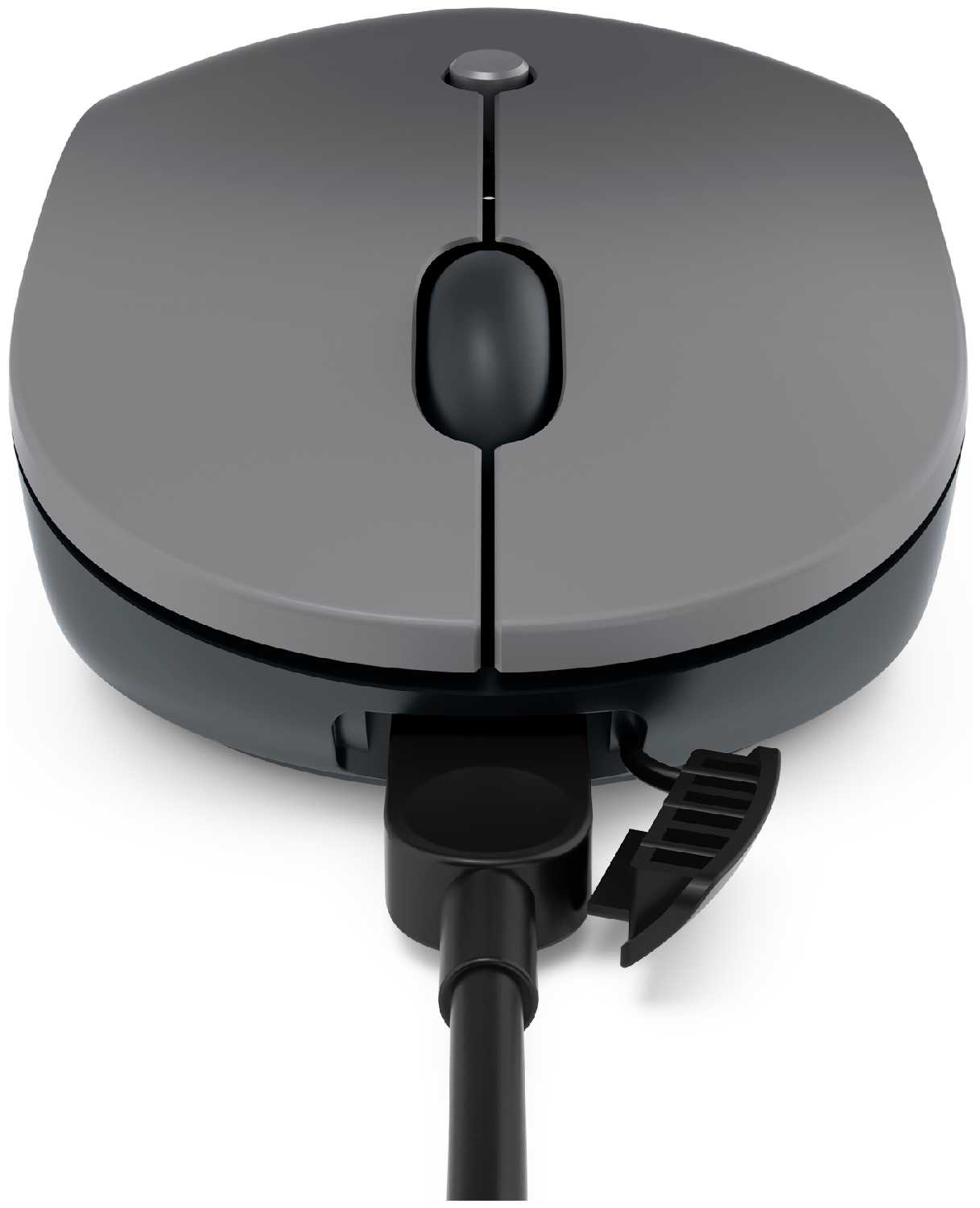 Мышь беспроводная Lenovo Go USB-C Wireless Mouse (GY51C21210), серый фотография 4