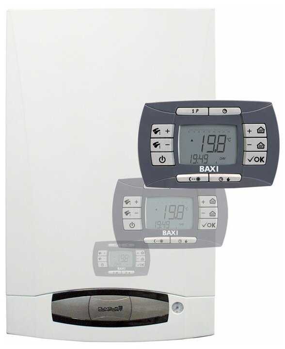 Конвекционный газовый котел BAXI Nuvola-3 Comfort 320 Fi фотография 2