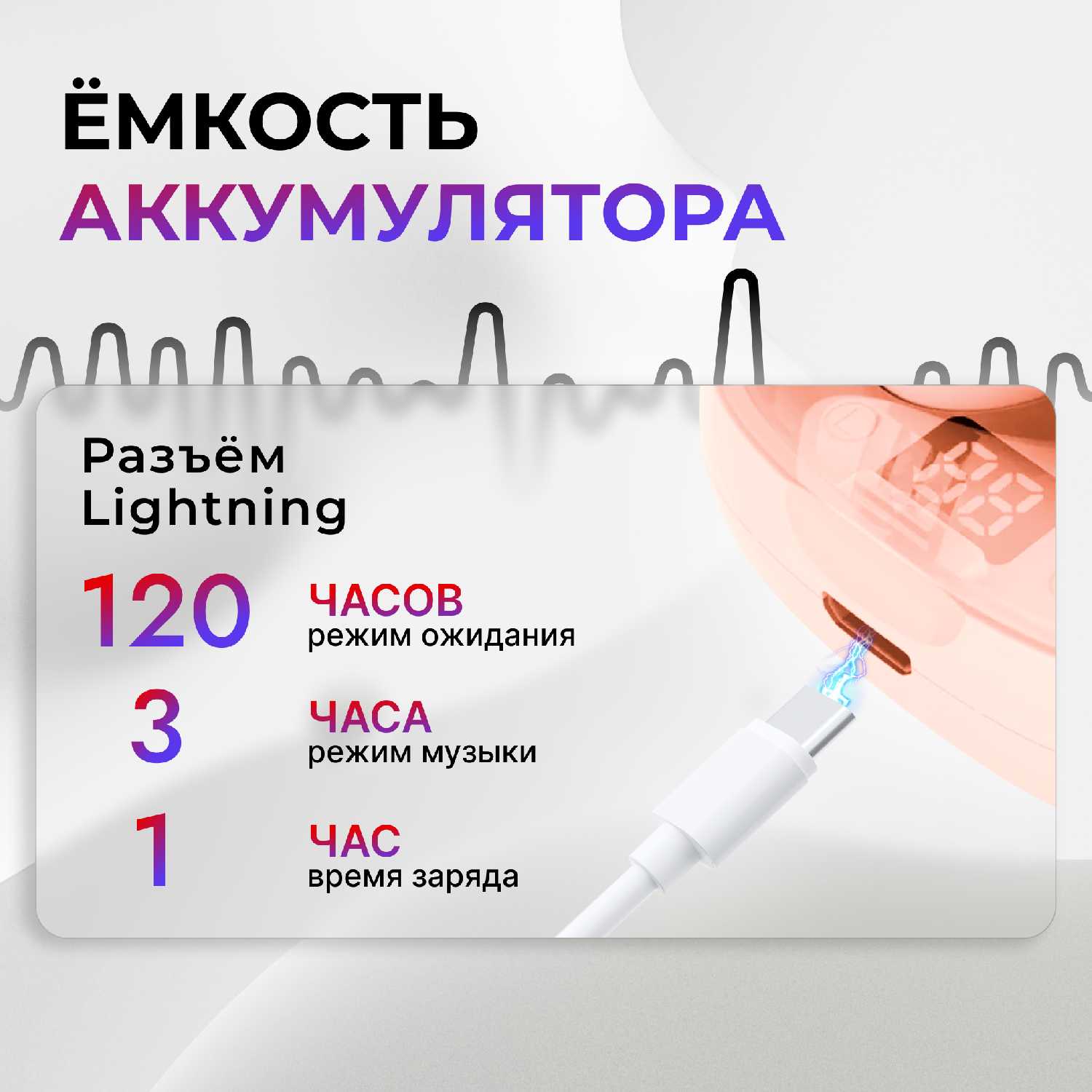 Спортивные беспроводные наушники INCOOL TWS фотография 15