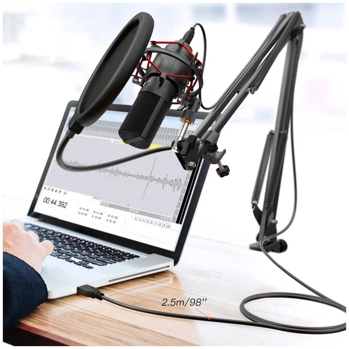 Микрофон Fifine T732 фотография 18