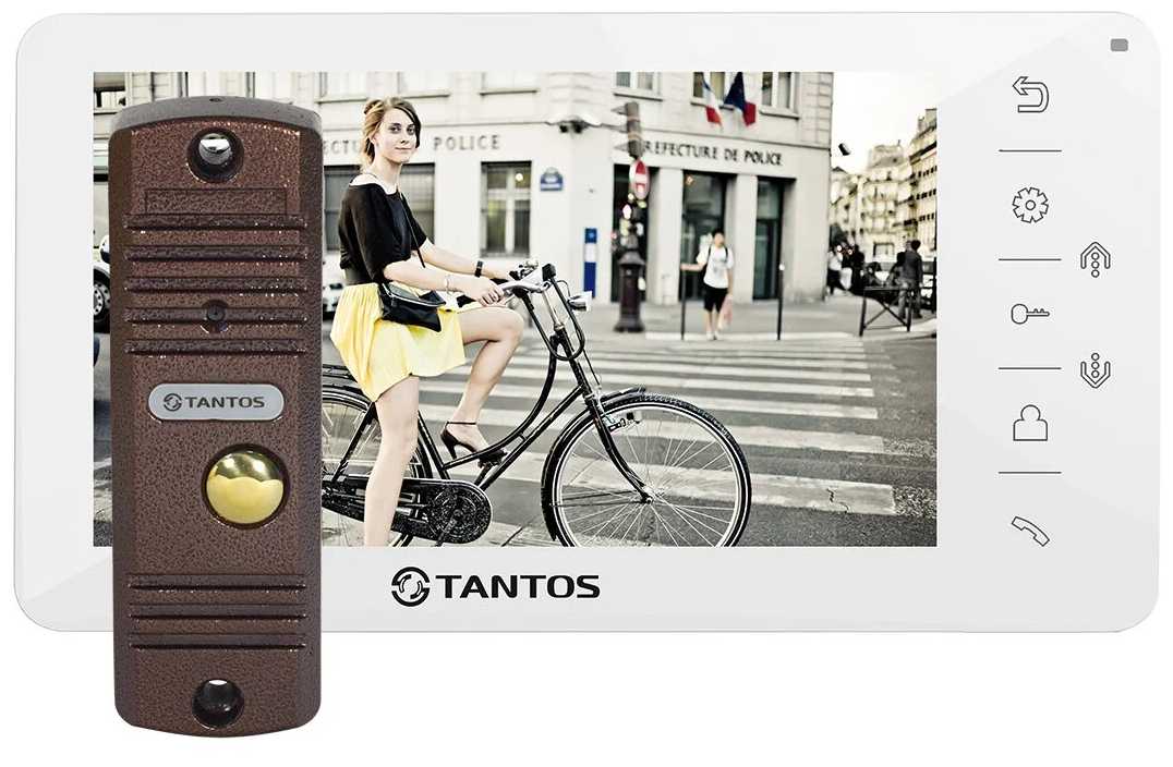 Комплект видеодомофона TANTOS Amelie Kit