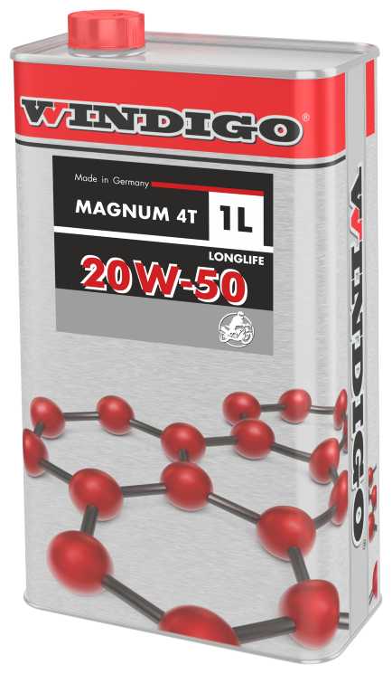 Минеральное моторное масло WINDIGO MAGNUM 4T 20W-50