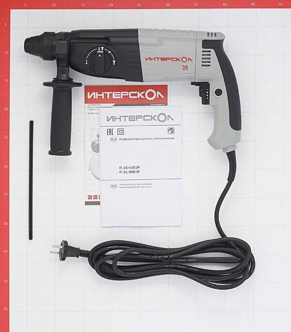 Перфоратор Интерскол П-26/800ЭР (426.0.1.00) фотография 2