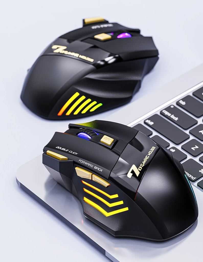 Беспроводная игровая мышь для компьютера фотография 5