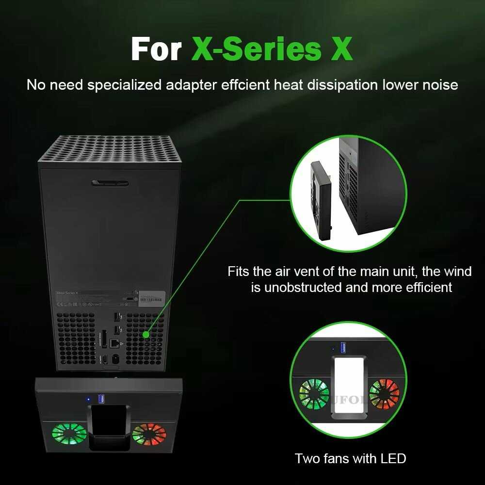 Охлаждающий Вентилятор Вентилятор для Xbox Series X фотография 5