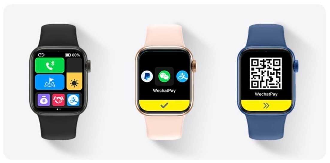 Умные часы Smart watch M7 Pro Max, 45mm, цвет серый фотография 5