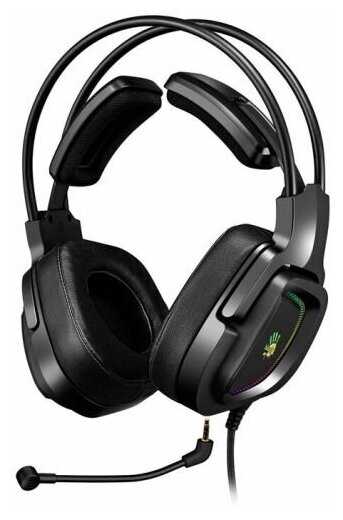 Наушники с микрофоном A4Tech Bloody G575 серый 2м мониторные USB (G575 USB/ GREY) фотография 1
