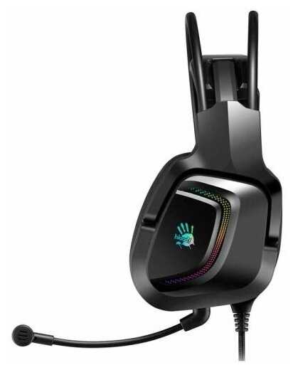 Наушники с микрофоном A4Tech Bloody G575 серый 2м мониторные USB (G575 USB/ GREY) фотография 2