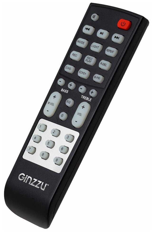 Акустическая колонка GINZZU GM-215 80Вт, подсветка, BT5.0, 5400 мАч фотография 9