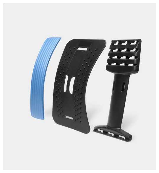 Массажер для спины тренажер мостик для растяжки розовый фотография 7