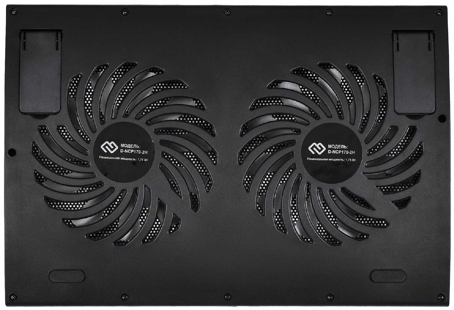 Подставка для ноутбука DIGMA D-NCP170-2H 2xUSB 2x 160ммFAN фотография 2
