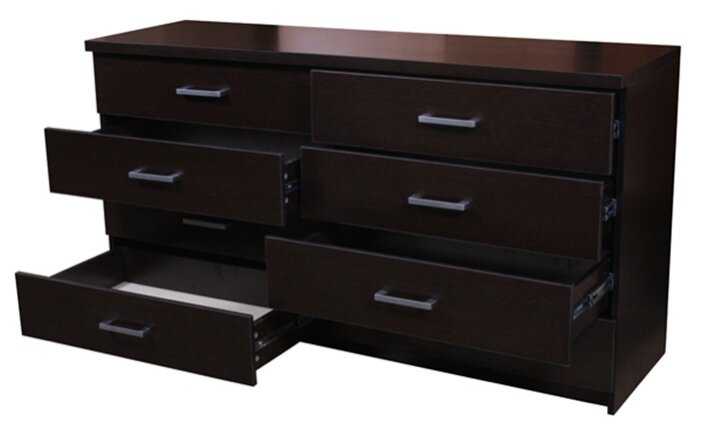 Комод Шарм-Дизайн Топ-32 венге 160х49х86 см фотография 1