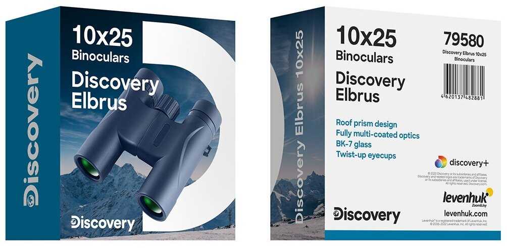 Бинокль Discovery Elbrus 10x25 фотография 1