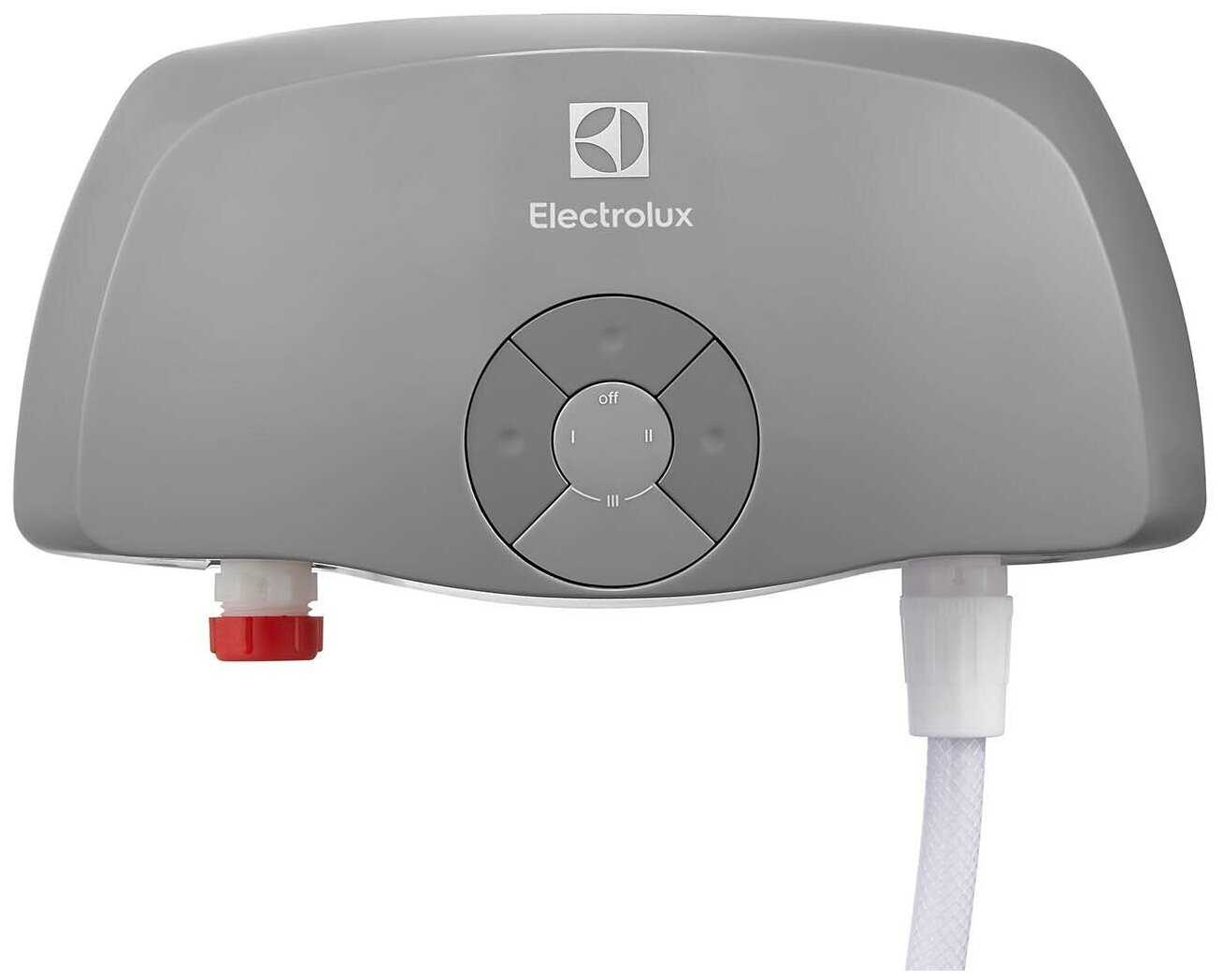Проточный электрический водонагреватель Electrolux 