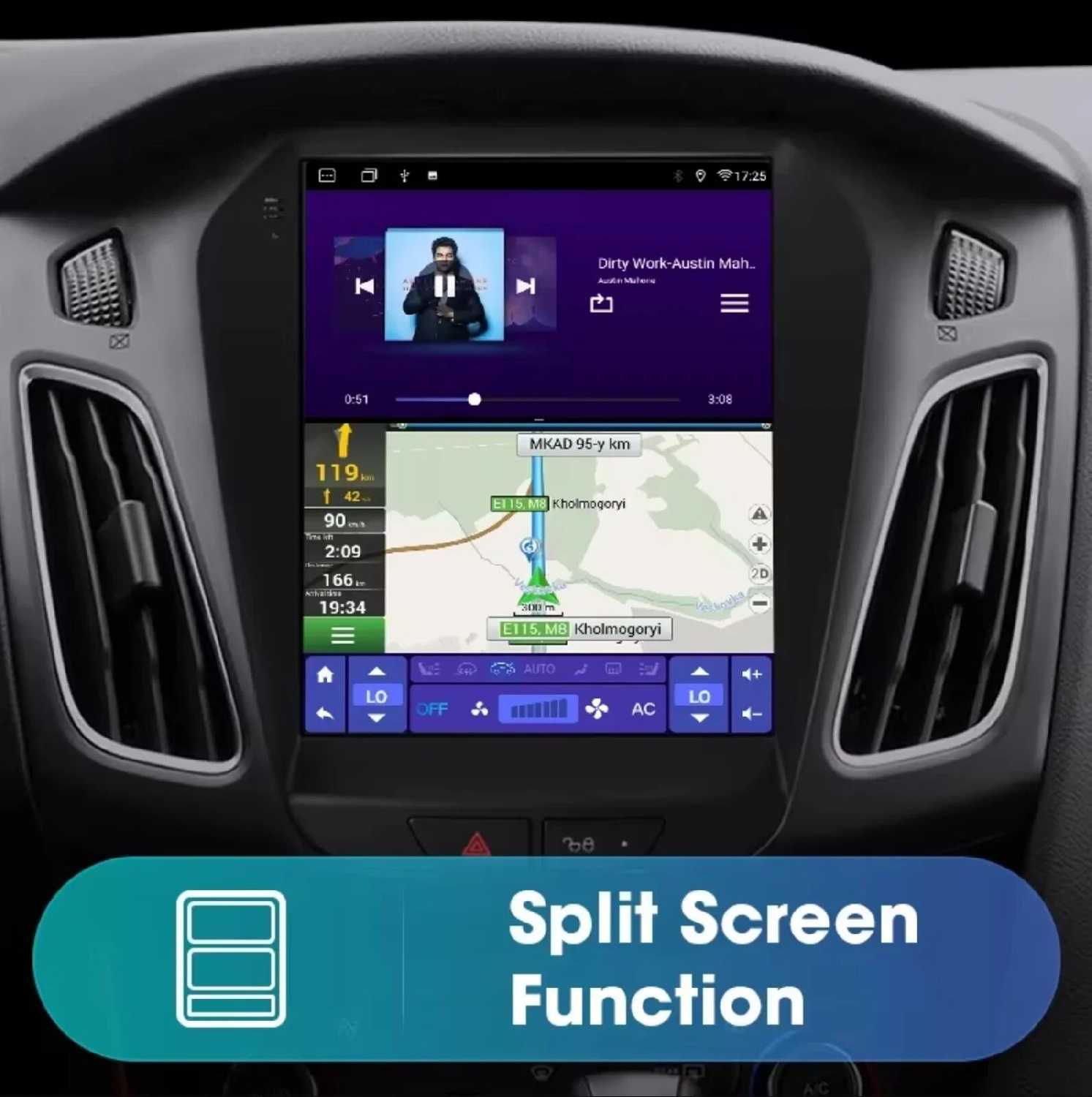 Автомобильный радиоприемник Android 12 (8 Core 4G 64G) фотография 5