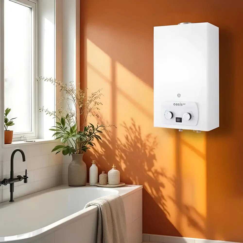 Газовая колонка / водонагреватель газовый проточный Oasis Pro WM 10 фотография 7